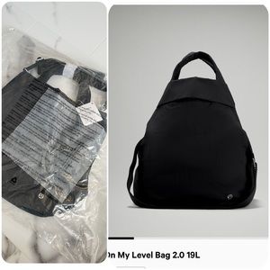 Lululemon On My Level Bag 2.0 19L ❣️Black